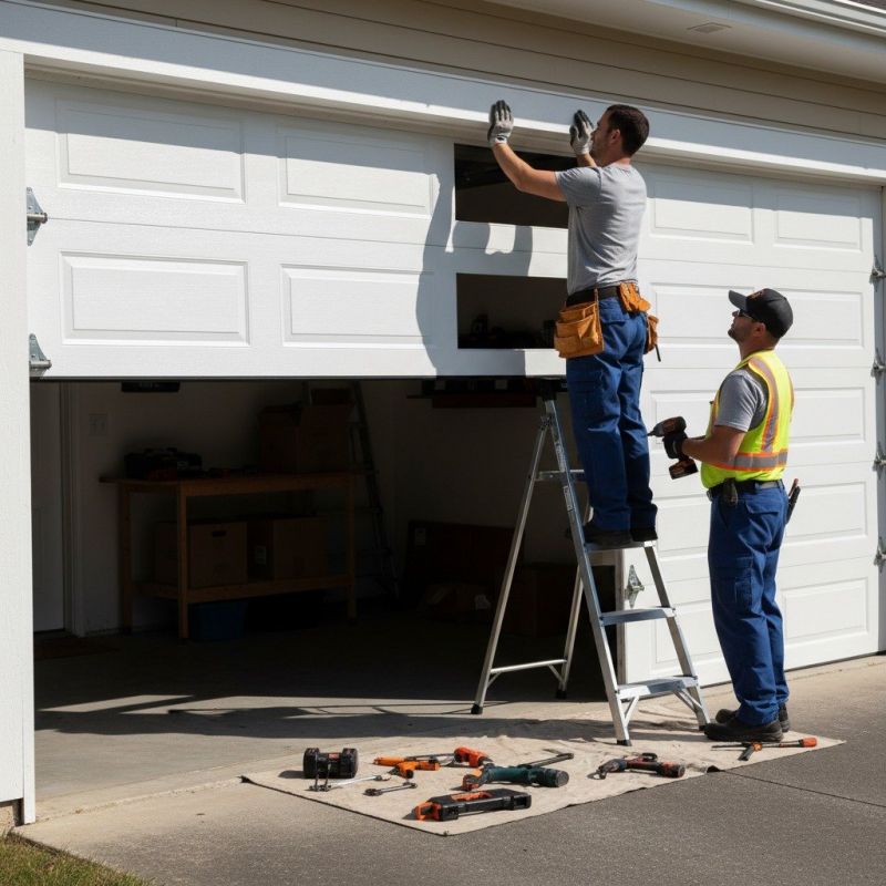 Garage Door Lintel Repair