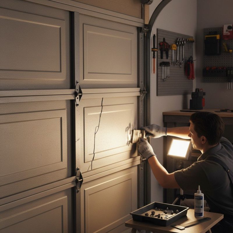 Garage Door Lintel Repair