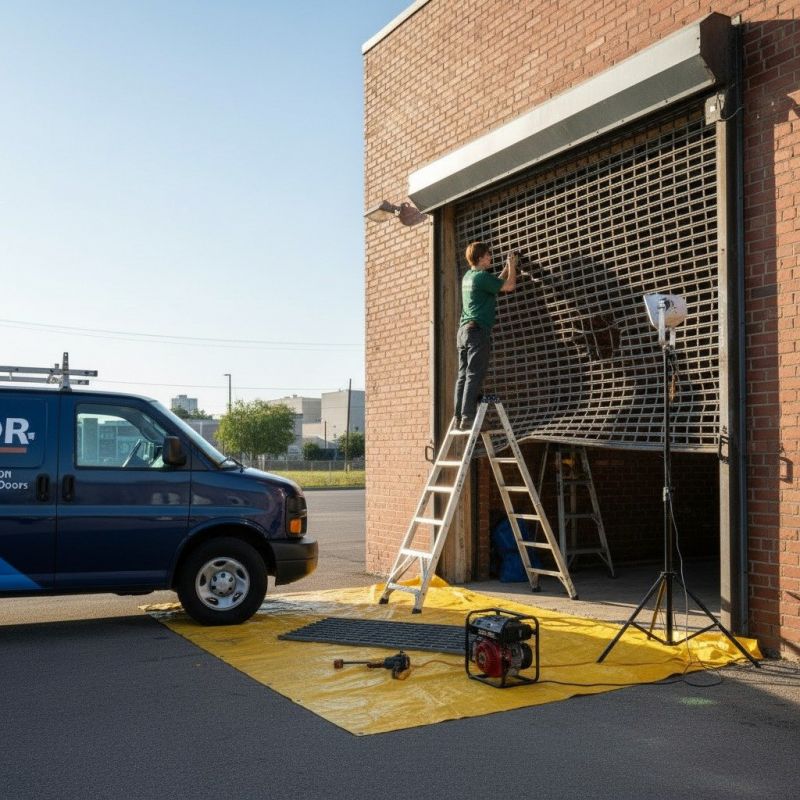 Garage Door Lintel Repair